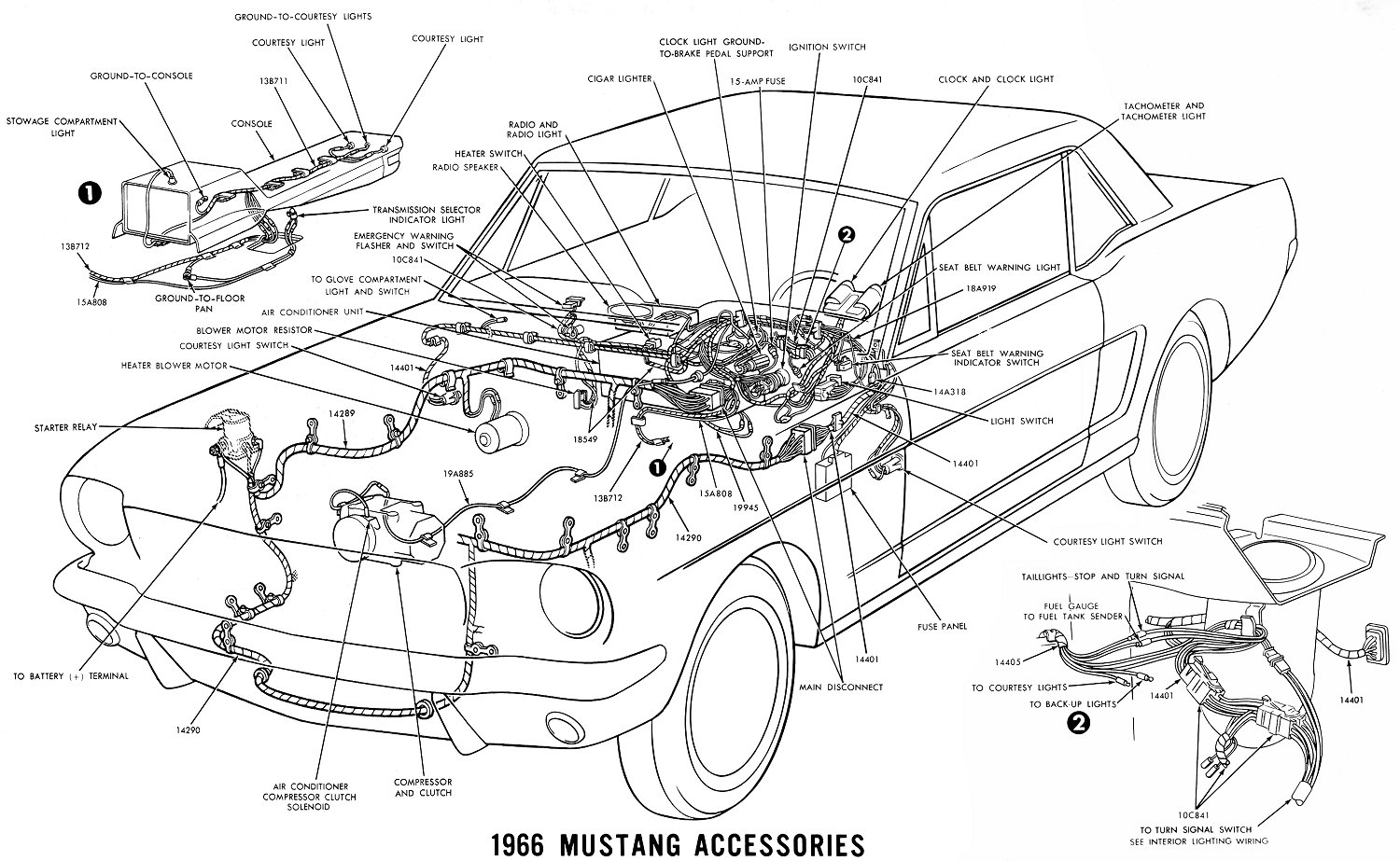 Florida Mustang Restorations 1966 mustang wiring diagram free 